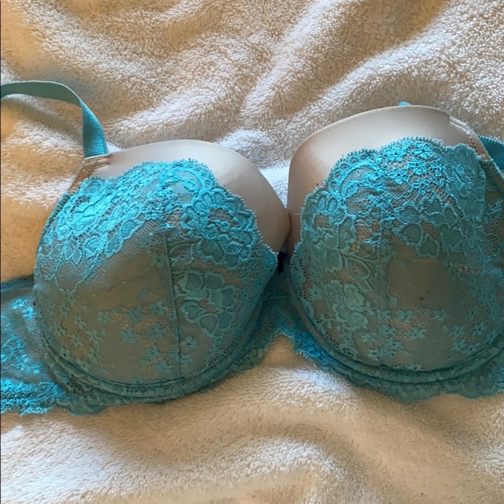 Blue Lace bra
